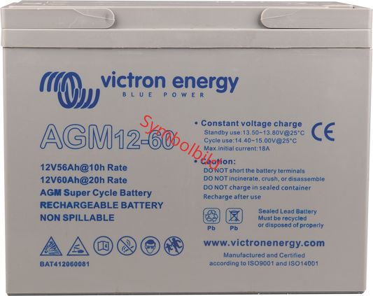 Victron Deep Cycle AGM Batterie 12V/60Ah