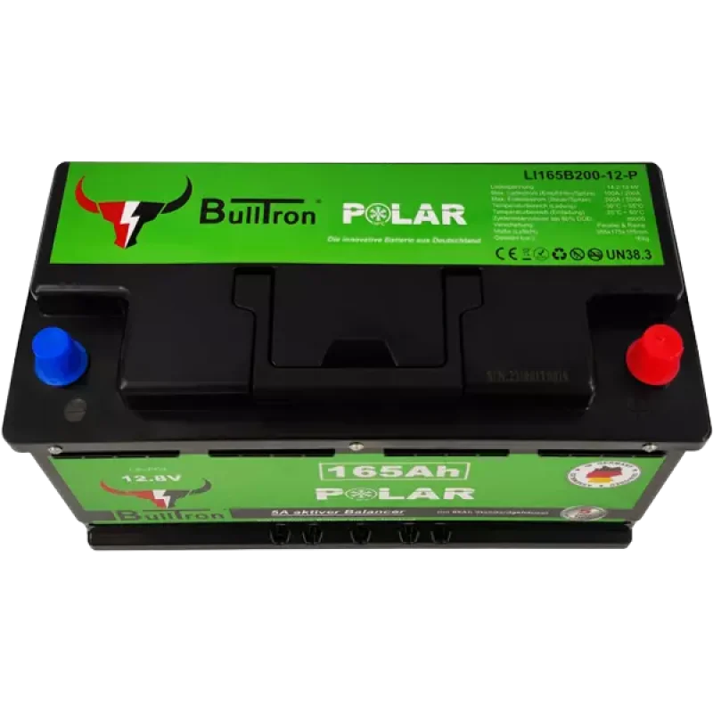 BullTron Polar 165Ah incl. Smart BMS mit 200A Dauerstrom & Bluetooth App