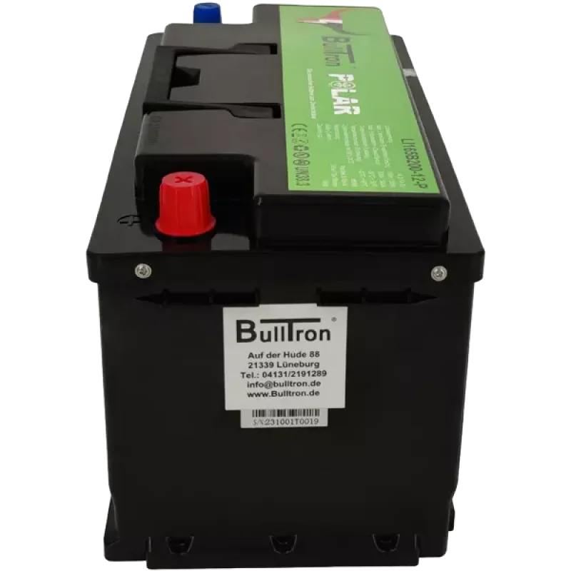 BullTron Polar 165Ah incl. Smart BMS mit 200A Dauerstrom & Bluetooth App