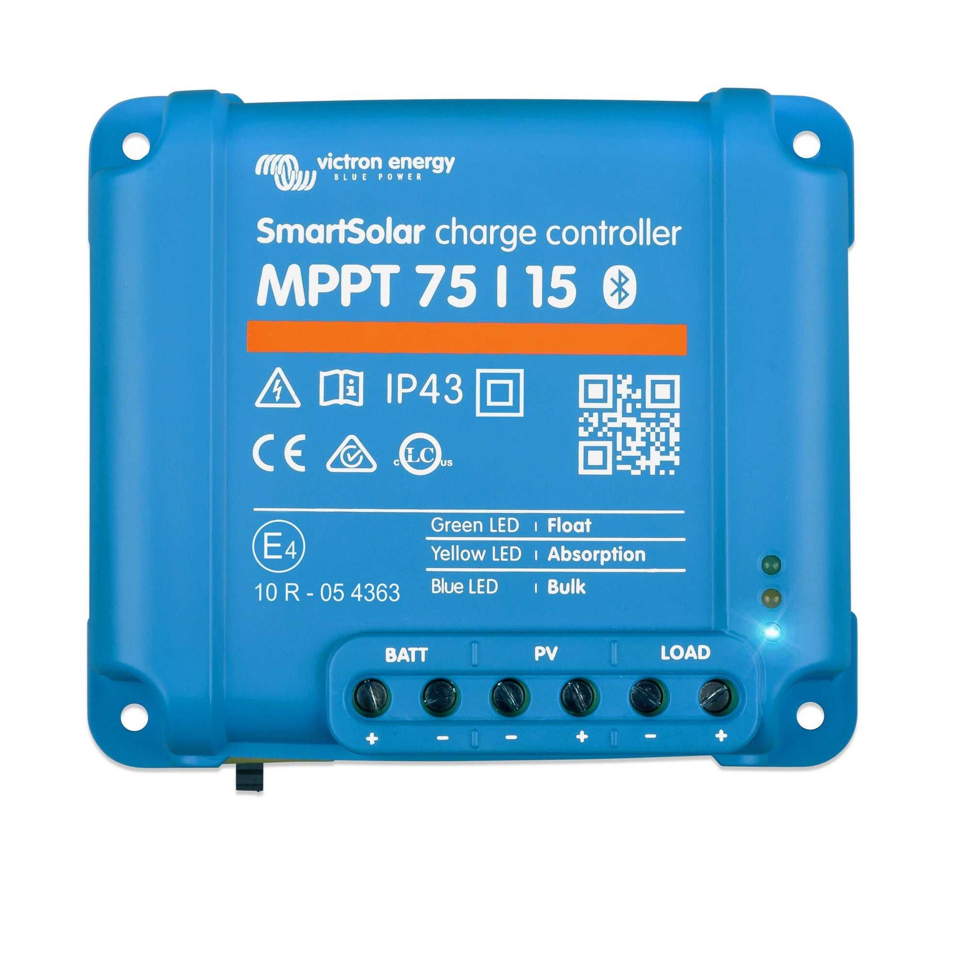 Smart Solarladeregler MPPT 75/15 12V/24V – Campermagic