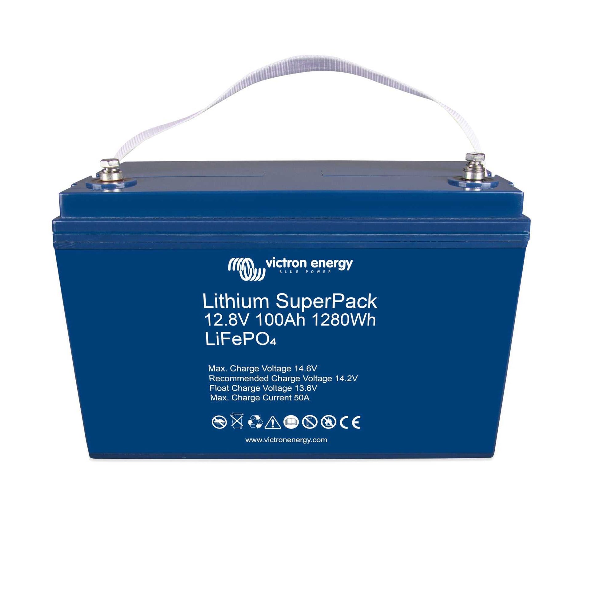 Victron Lithium SuperPack Batterie 12,8V/100Ah