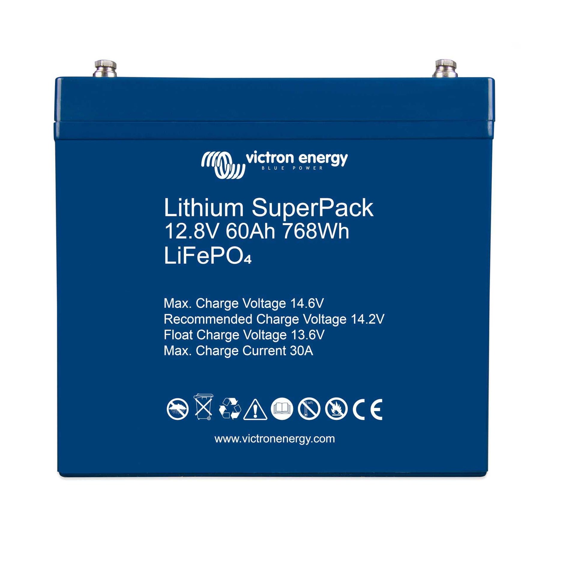 Victron Lithium SuperPack Batterie 12,8V/60Ah