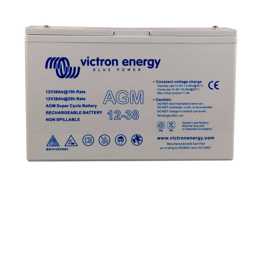 Victron Deep Cycle AGM Batterie 12V/38Ah