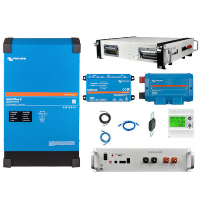 Energy Speicher Set 1 Phasig 48V/5000VA + Cerbo GX + 10,2kWh Batteriespeicher