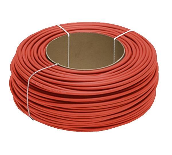 Solarleitung 1x6qmm 100m Ring erdverlegbar rot - campermagic