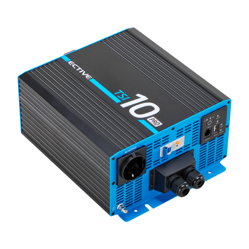 ECTIVE TSI 10 PRO 1000W/12V Gen. 2 Sinus-Wechselrichter mit Netzvorrangschaltung