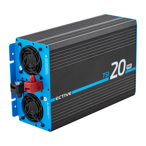 ECTIVE TSI 30 PRO 3000W/12V Gen. 2 Sinus-Wechselrichter mit Netzvorrangschaltung