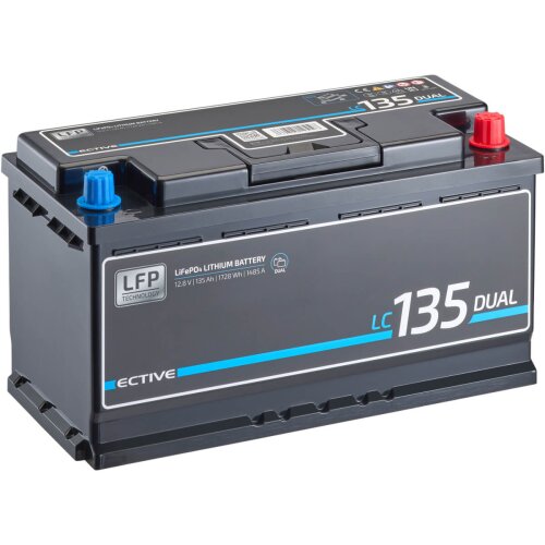 ECTIVE LC 105 Dual Versorgungsbatterie 105Ah 12V 1344Wh 1100A