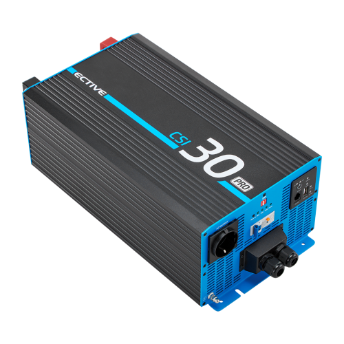 ECTIVE CSI 30 PRO 3000W/12V Gen. 2 Sinus-Wechselrichter mit Netzvorrangschaltung und Ladegerät