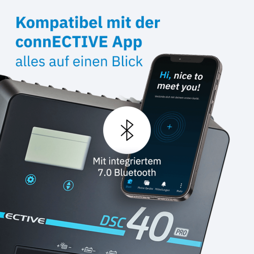 ECTIVE DSC 40 PRO MPPT Solar-Laderegler 40A Solarspannung 150V
