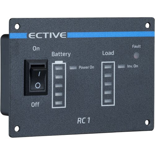 ECTIVE RC2 Fernbedienung mit Ladestandsanzeige für Wechselrichter der TSI-Serie