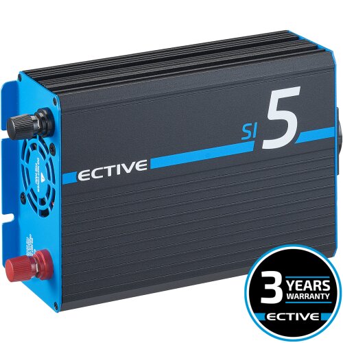 ECTIVE SI 5 500W/12V Sinus-Wechselrichter mit reiner Sinuswelle