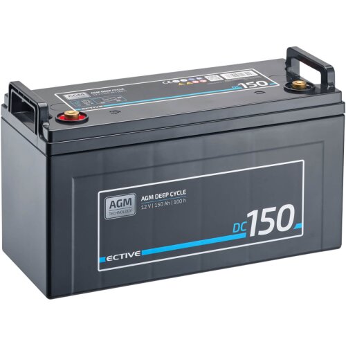 ECTIVE DC 70 AGM Deep Cycle 70Ah Versorgungsbatterie