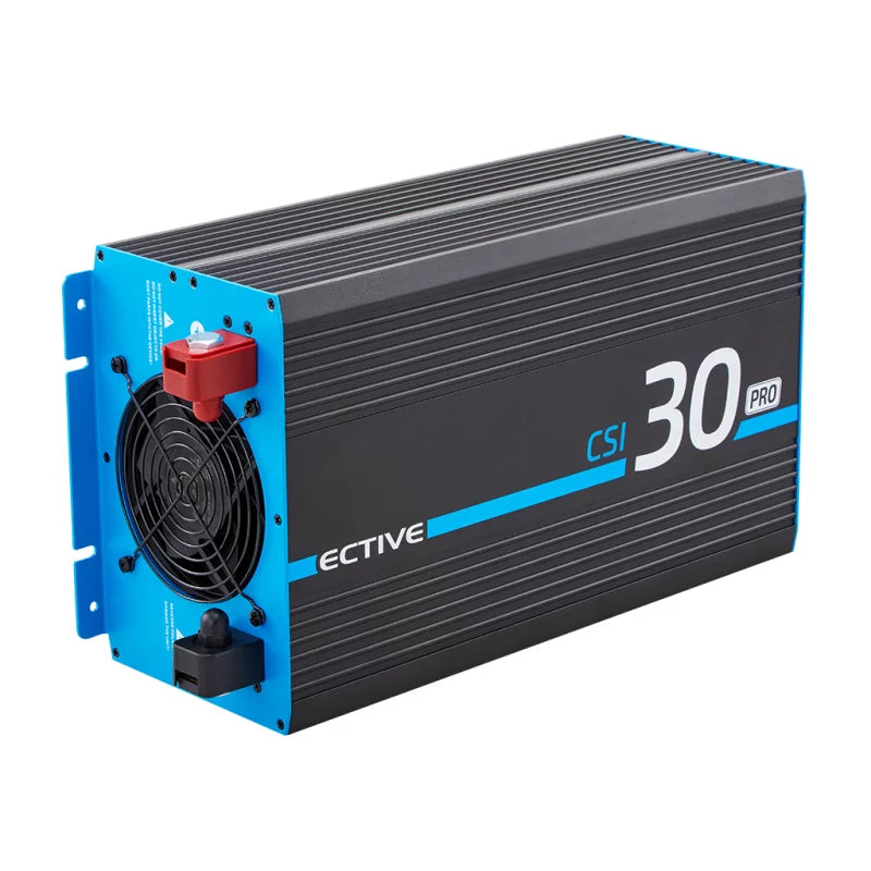 ECTIVE CSI 30 PRO 3000W/12V Gen. 2 Sinus-Wechselrichter mit Netzvorrangschaltung und Ladegerät