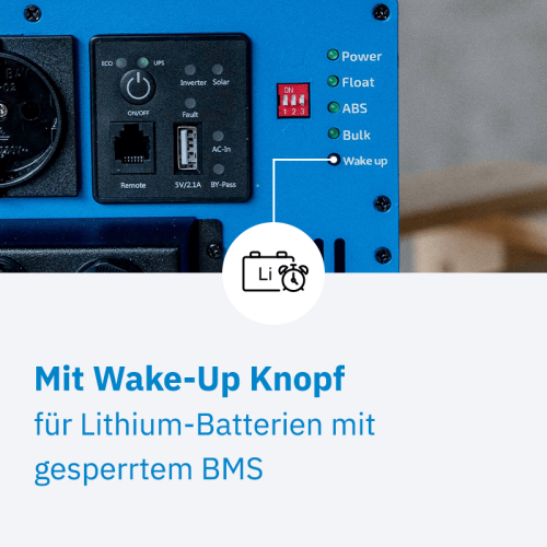 ECTIVE CSI 30 PRO 3000W/12V Sinus-Wechselrichter mit Netzvorrangschaltung und Ladegerät