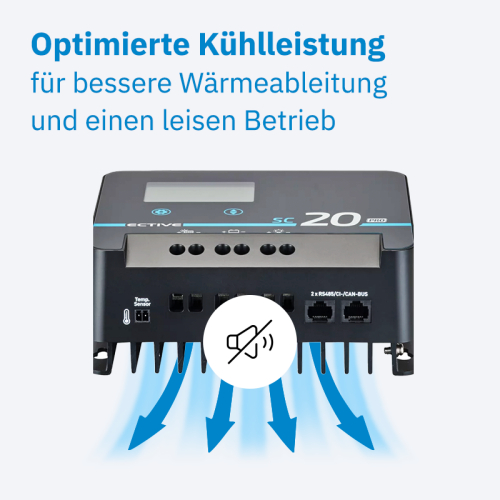 ECTIVE SC 20 Pro MPPT Solar-Laderegler 12V/24V 20A Gen. 2