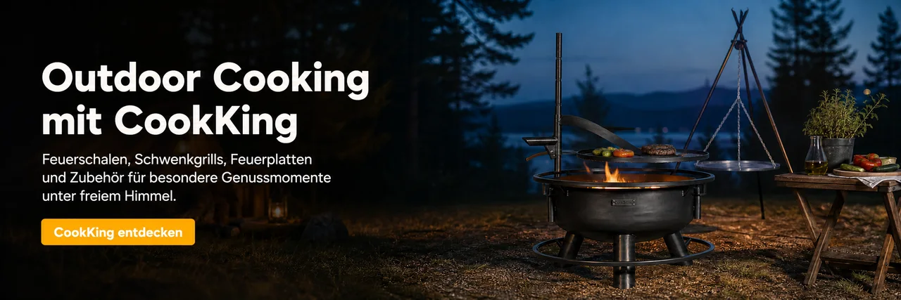 Outdoor Cooking mit CookKing