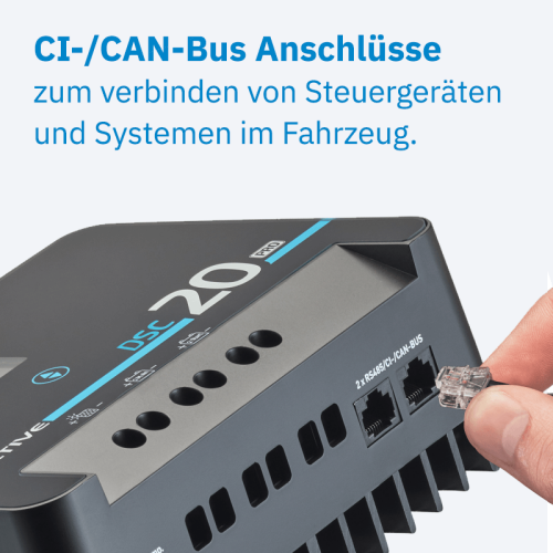 ECTIVE DSC 20 PRO MPPT Solar-Laderegler 20A Solarspannung 150V