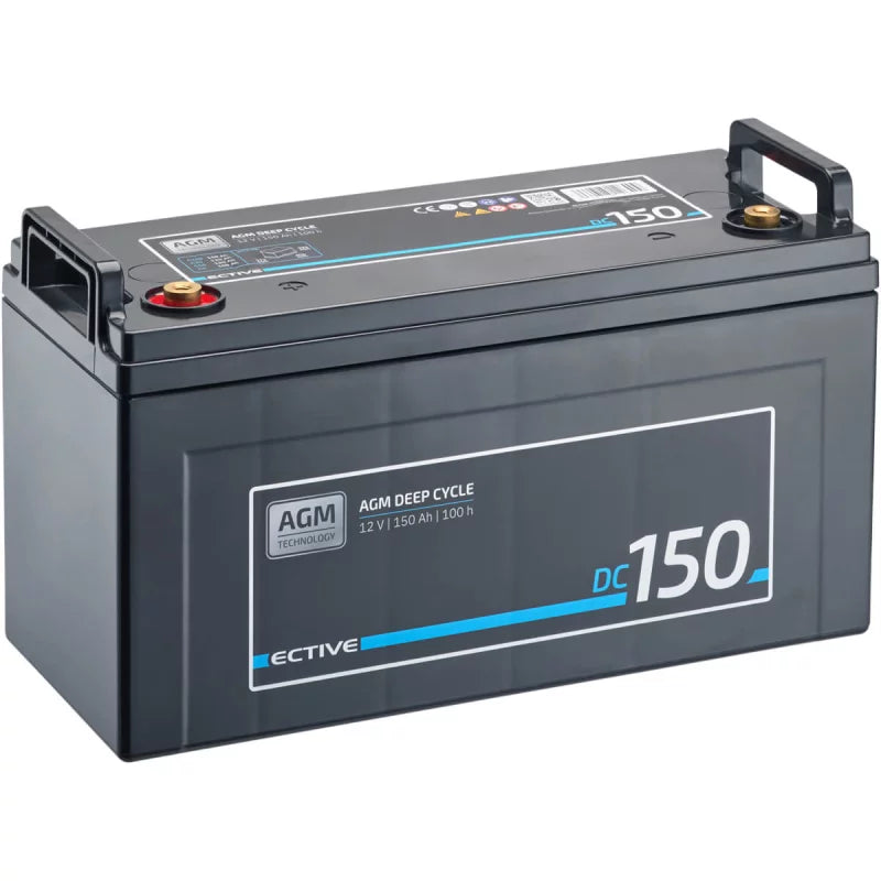ECTIVE DC 150 AGM Deep Cycle 150Ah Versorgungsbatterie