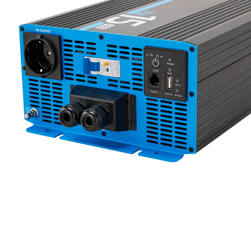 ECTIVE TSI 15 PRO 1500W/12V Gen. 2 Sinus-Wechselrichter mit Netzvorrangschaltung