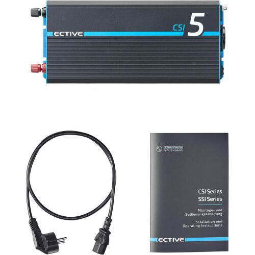 ECTIVE CSI54 Sinus Charger-Inverter 500W/24V Sinus-Wechselrichter mit Ladegerät und NVS