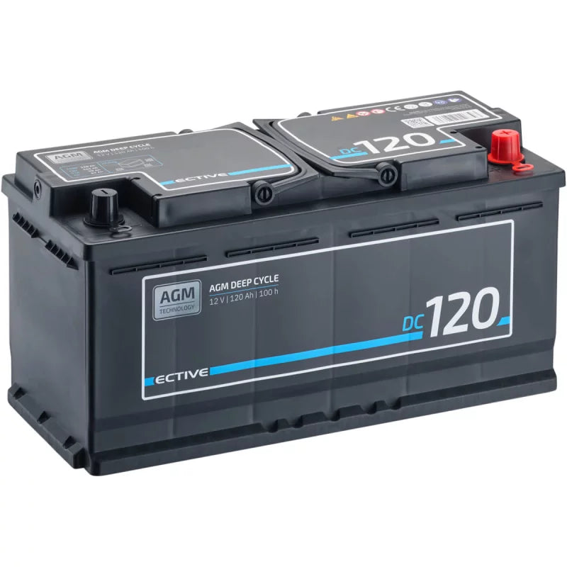 ECTIVE DC 120 AGM Deep Cycle 120Ah Versorgungsbatterie
