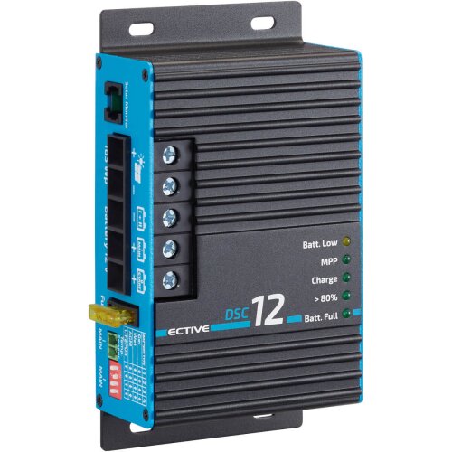 ECTIVE DSC 35 MPPT Dual Solar-Laderegler für zwei 12V Batterien 500Wp 50V 35A