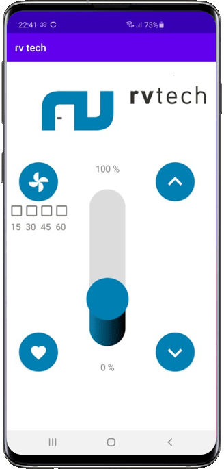 Steuerung per App für Dachfenster 2 Bluetooth Empfänger - campermagic