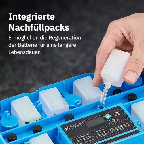 ECTIVE DC 170S AGM Deep Cycle mit LCD-Anzeige 170Ah Versorgungsbatterie