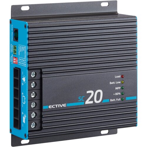 ECTIVE SC 40 MPPT Solar-Laderegler für 12/24V Versorgungsbatterien 480Wp/960Wp 50V 40A