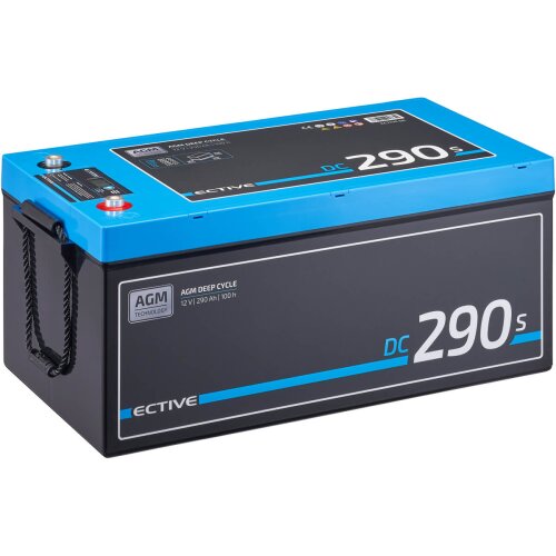 ECTIVE DC 230S AGM Deep Cycle mit LCD-Anzeige 230Ah Versorgungsbatterie