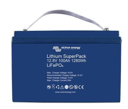 Lithium Super Pack 12,8V/100Ah High Current (M8) - campermagic