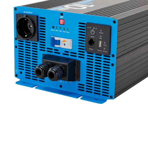 ECTIVE CSI 10 PRO 1000W/12V Gen. 2 Sinus-Wechselrichter mit Netzvorrangschaltung und Ladegerät