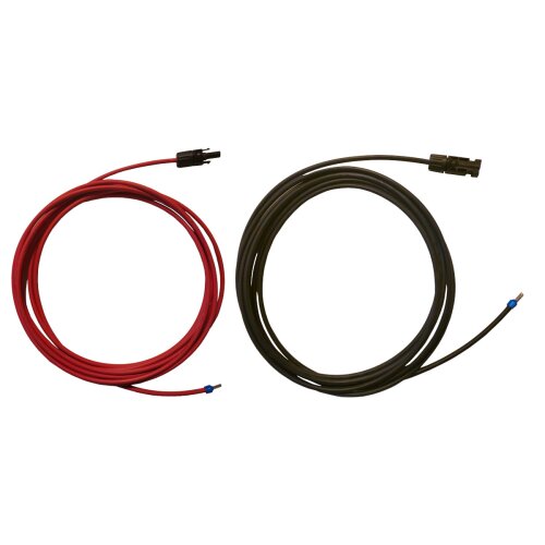 Solar Connect 8m 6mm Dachdurchführung mit Kabel MC4 rot/schwarz