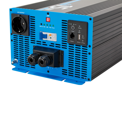 ECTIVE CSI 15 PRO 1500W/12V Gen. 2 Sinus-Wechselrichter mit Netzvorrangschaltung und Ladegerät