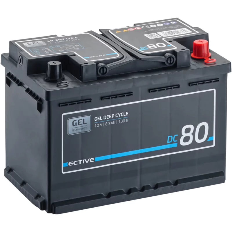 ECTIVE DC 80 Gel Deep Cycle 80Ah Versorgungsbatterie