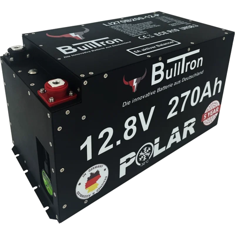 BullTron Polar 270Ah Untersitz mit 200A Dauerstrom inkl. Smart BMS & Bluetooth App und Heizung (Kopie)