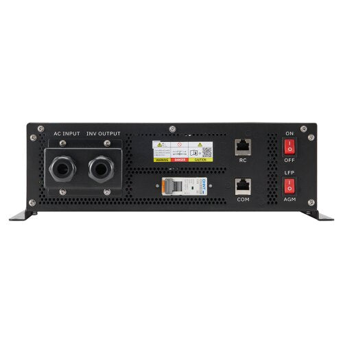 ECTIVE CSI 30 PA-RCD PRO 3000W/12V Sinus-Wechselrichter mit Netzvorrangschaltung und 125 A / 1500 W Ladegerät