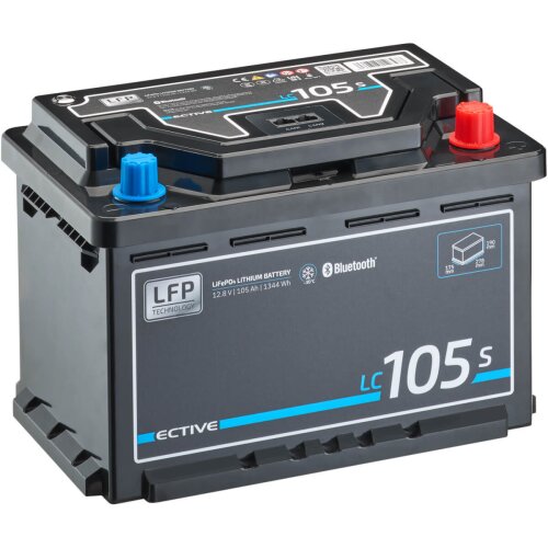 ECTIVE LC 105s LT LiFePO4 Lithium Versorgungsbatterie 105Ah