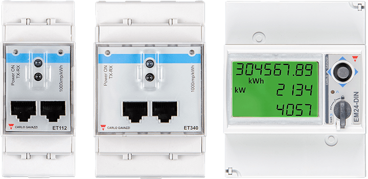 Energy meter EM24 - 3 phase - max 65A/phase Ethernet - campermagic