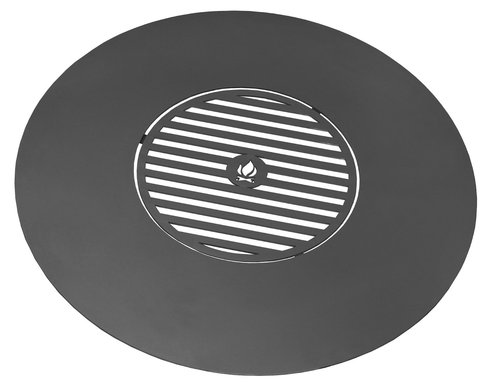Cookking Grillplatte für Feuerschale 102 cm mit Grillrost 47 cm