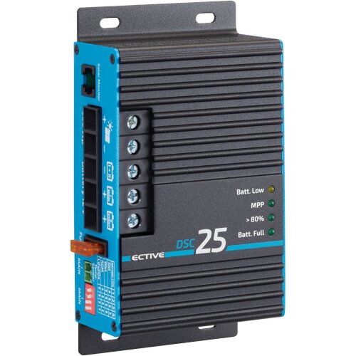 ECTIVE DSC 35 MPPT Dual Solar-Laderegler für zwei 12V Batterien 500Wp 50V 35A