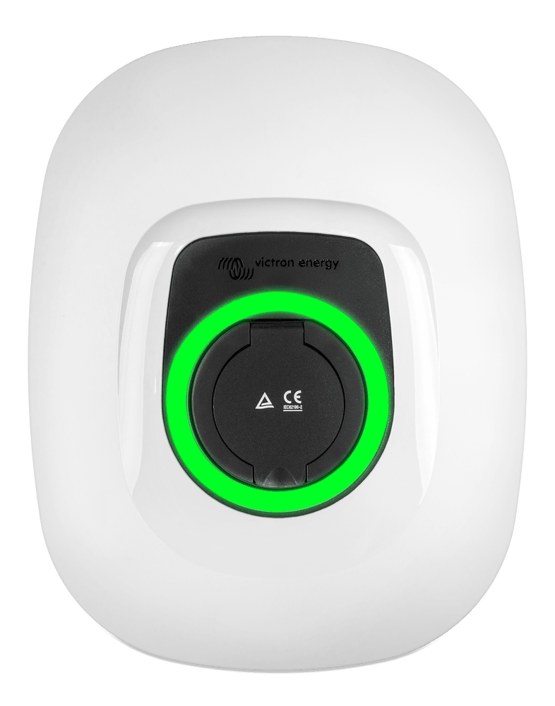 Weiße Front für EV Charging Station NS - campermagic
