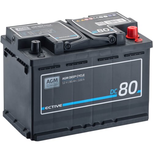 ECTIVE DC 150 AGM Deep Cycle 150Ah Versorgungsbatterie