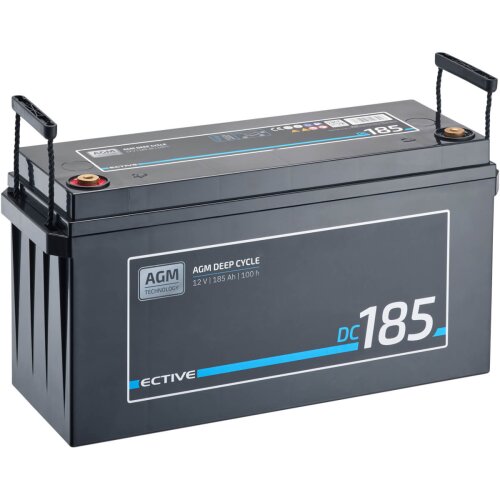 ECTIVE DC 185 AGM Deep Cycle 185Ah Versorgungsbatterie