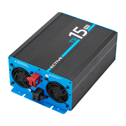 ECTIVE TSI 15 PRO 1500W/12V Gen. 2 Sinus-Wechselrichter mit Netzvorrangschaltung