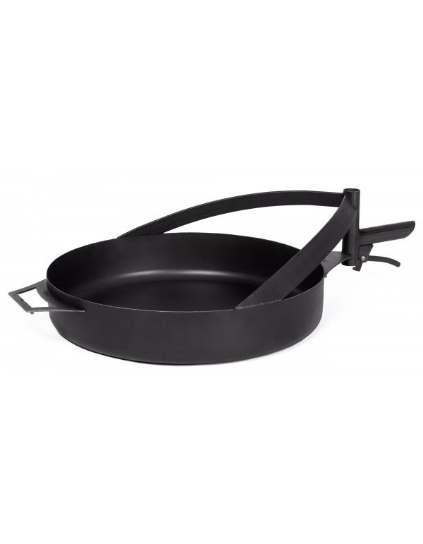 Cookking Pfanne aus natürlichem Stahl 50 cm mit einem Griff für Feuerschale "BANDITO" und "MONTANA X"