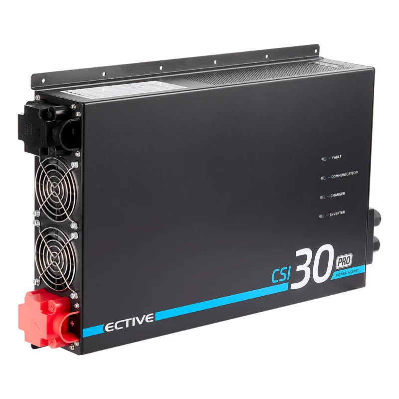 ECTIVE CSI 30 PA PRO 3000W/12V Sinus-Wechselrichter mit Netzvorrangschaltung und 125 A / 1500 W Ladegerät