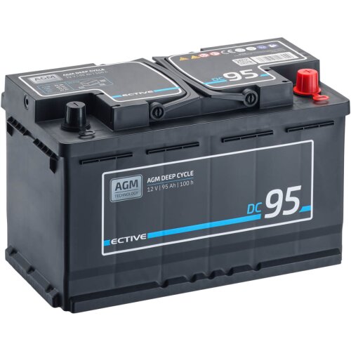 ECTIVE DC 110 AGM Deep Cycle 110Ah Versorgungsbatterie