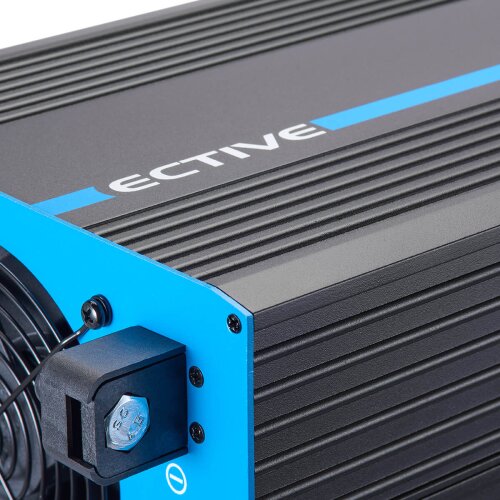 ECTIVE SSI 10 PRO 1000W/12V Sinus-Wechselrichter mit Netzvorrangschaltung, Ladegerät und Laderegler